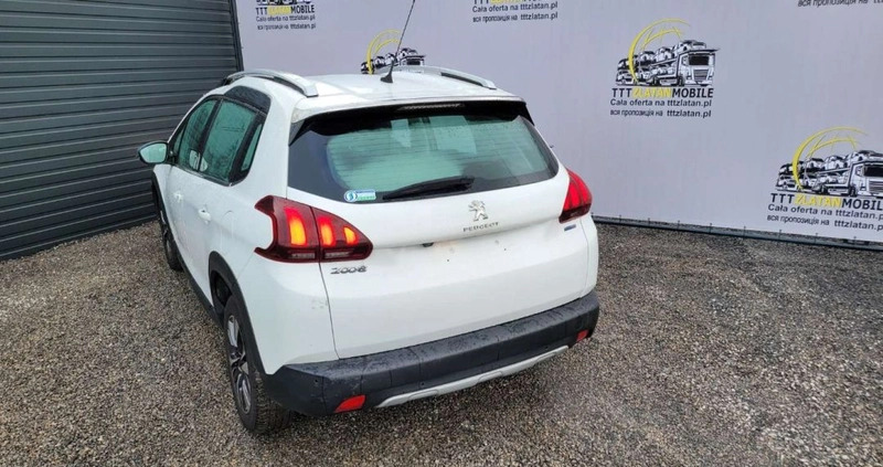 Peugeot 2008 cena 18700 przebieg: 99700, rok produkcji 2017 z Rzgów małe 172